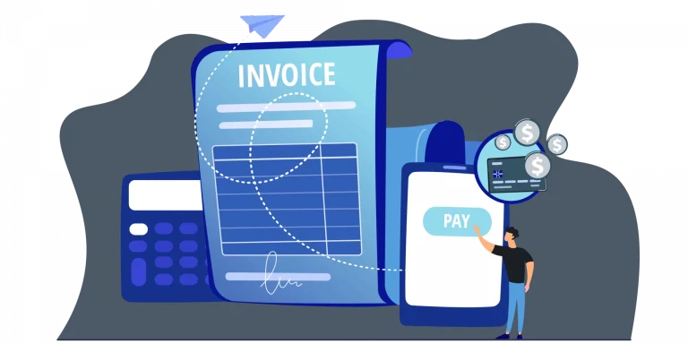 Animated electronic invoice