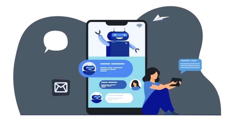 Animated Virtual chat bot