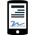 Icon electronic signature